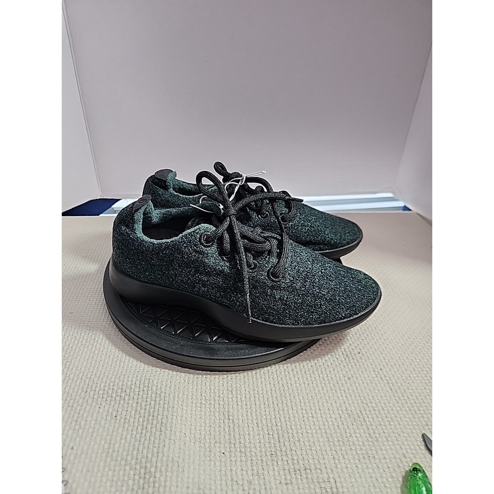 Allbirds Womens Wool Runners Sneakers Sz‎ 6 Green Merino Running Shoes NWOT